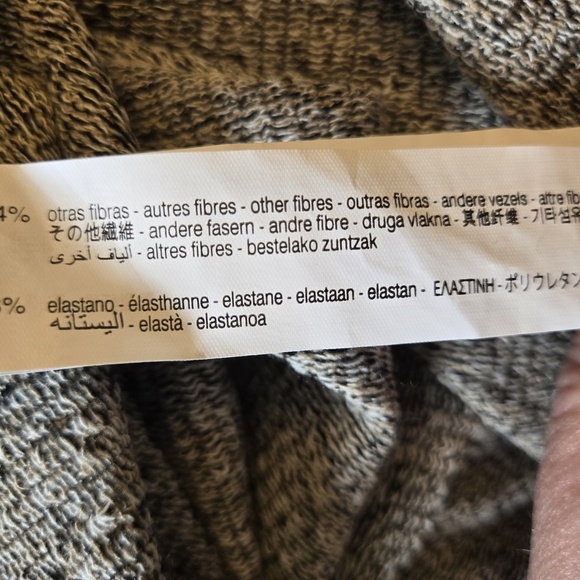 NWT Zara Snakeskin Patterned Knit Midi Skirt - Picture 4 of 5